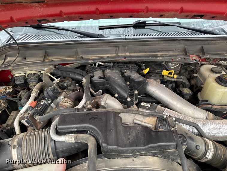 image for item EA2097 2013 Ford F350 Super Duty XL SuperCab utility bed pickup truck