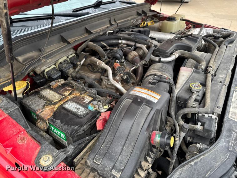 image for item EA2097 2013 Ford F350 Super Duty XL SuperCab utility bed pickup truck