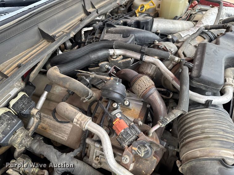 image for item EA2097 2013 Ford F350 Super Duty XL SuperCab utility bed pickup truck