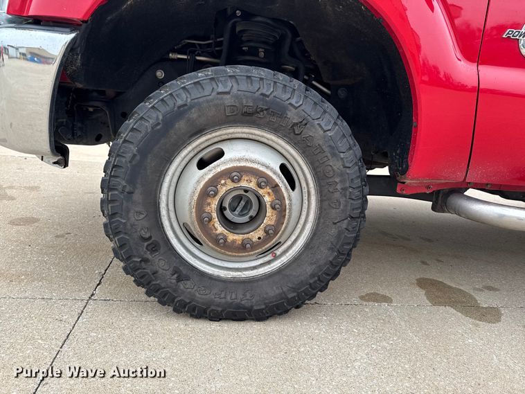 image for item EA2097 2013 Ford F350 Super Duty XL SuperCab utility bed pickup truck