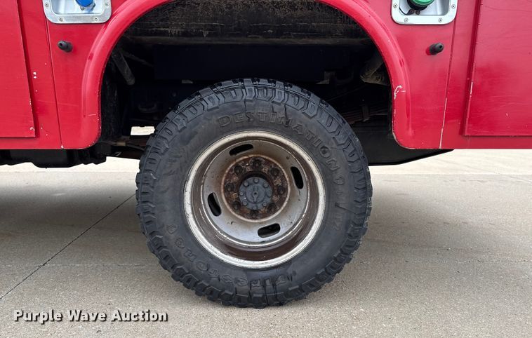 image for item EA2097 2013 Ford F350 Super Duty XL SuperCab utility bed pickup truck