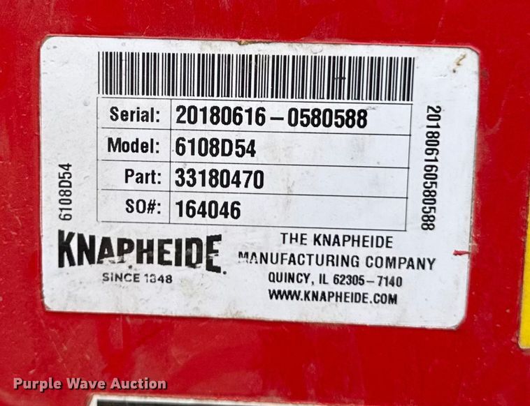 image for item EA2098 2018 Ford F350 Super Duty XL SuperCab utility bed pickup truck