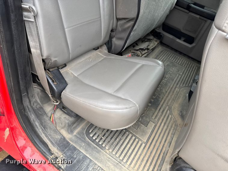 image for item EA2098 2018 Ford F350 Super Duty XL SuperCab utility bed pickup truck