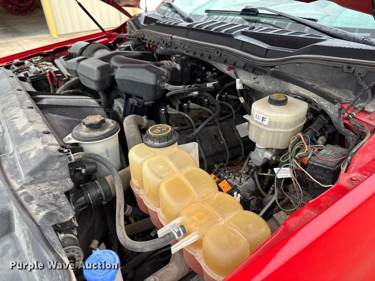 image for item EA2098 2018 Ford F350 Super Duty XL SuperCab utility bed pickup truck