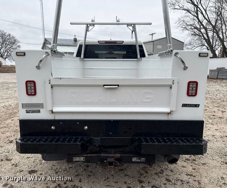 image for item EA2124 2021 Chevrolet Silverado 2500 HD Double Cab utility bed pickup truck