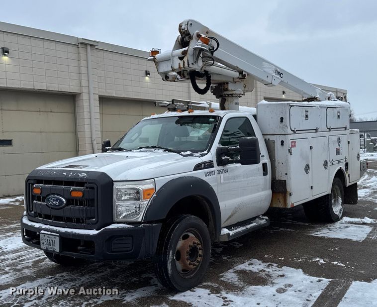 CAMIóN CON CANASTILLA 2012 FORD ALTEC