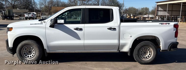 image for item EA7816 2019 Chevrolet Silverado 1500 Crew Cab pickup truck