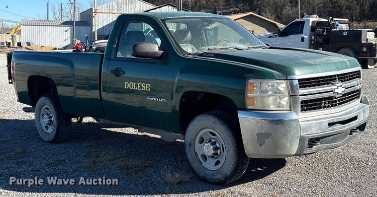 image for item EA7871 2010 Chevrolet Silverado 2500HD pickup truck