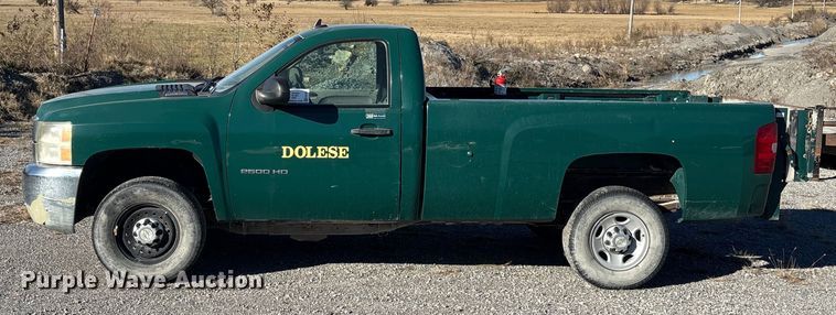 image for item EA7871 2010 Chevrolet Silverado 2500HD pickup truck
