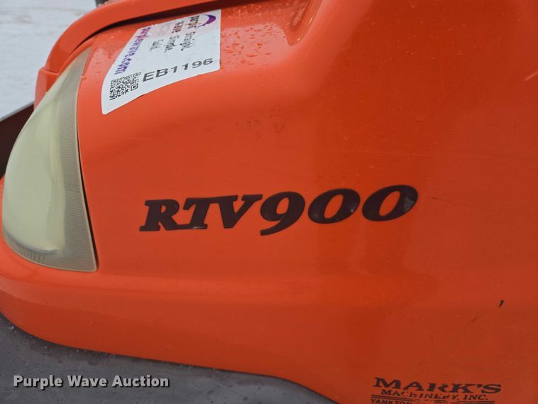 image for item EB1196 2007 Kubota RTV900 utility vehicle