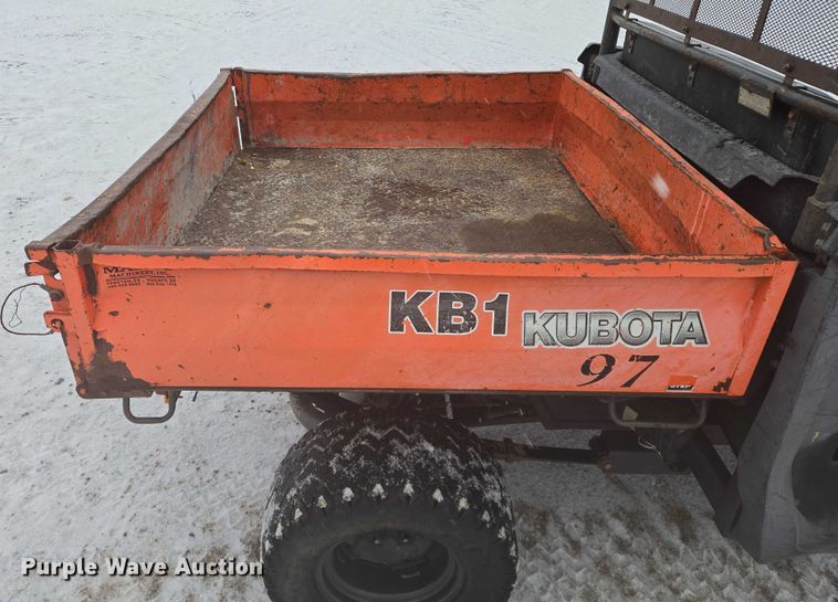 image for item EB1196 2007 Kubota RTV900 utility vehicle