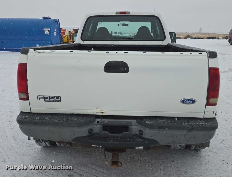 image for item EB1198 2000 Ford F350 SuperCab pickup truck