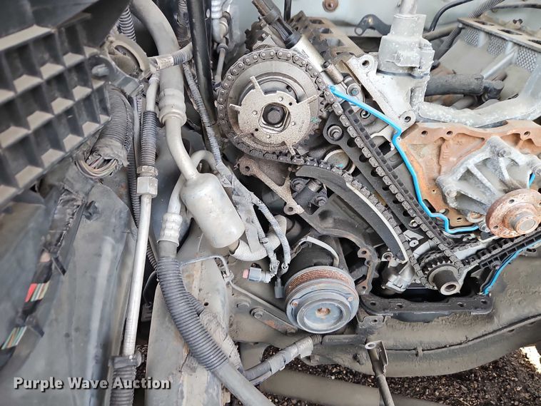 image for item EB8470 2008 Ford F350 Super Duty pickup truck cab and chassis