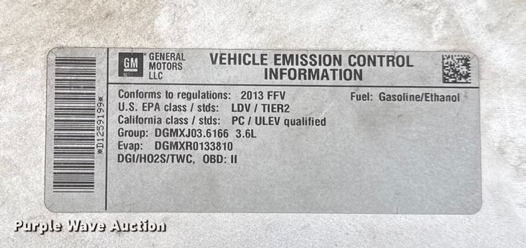 image for item EC4477 2013 Chevrolet Impala 