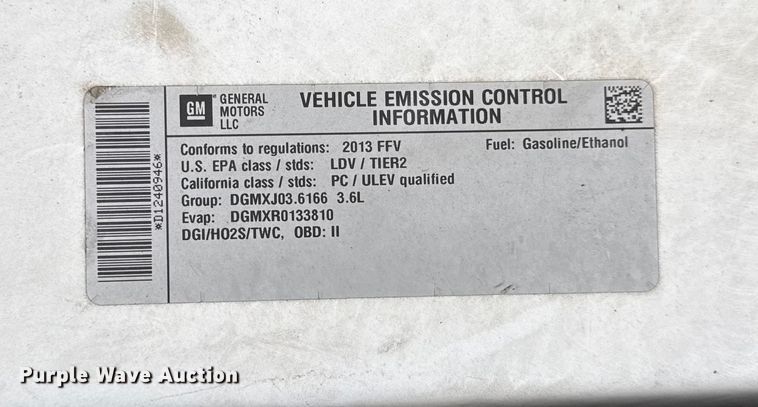 image for item EC4479 2013 Chevrolet Impala 