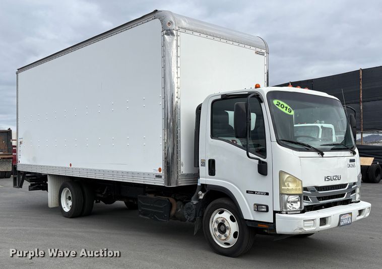 image for item EC8144 2019 Isuzu NRR box truck