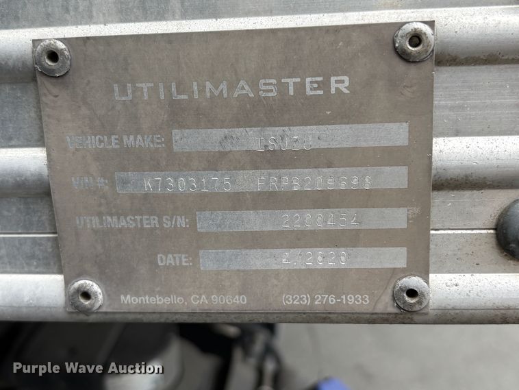 image for item EC8144 2019 Isuzu NRR box truck