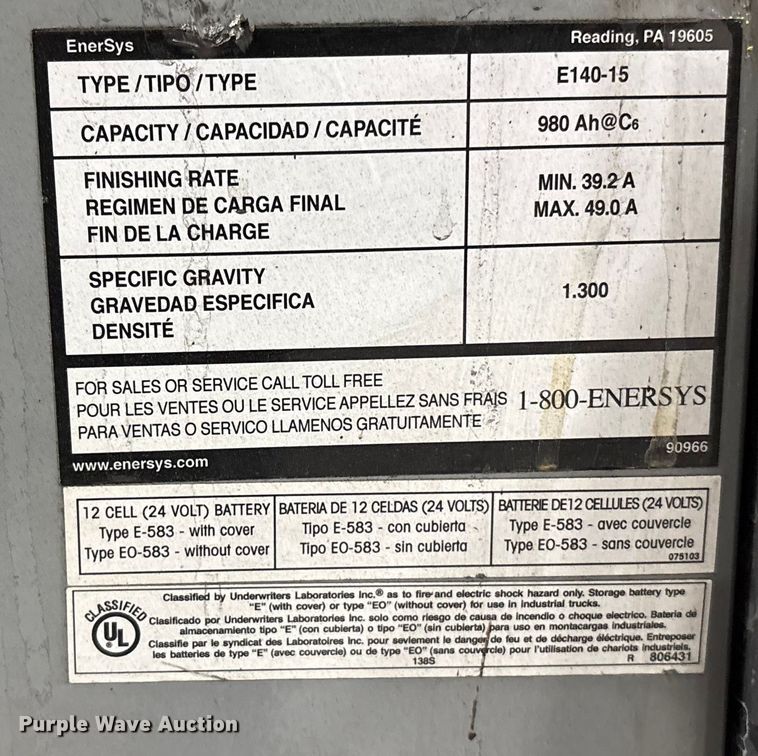 image for item EC8148 2015 Crown SP3520-30 order picker