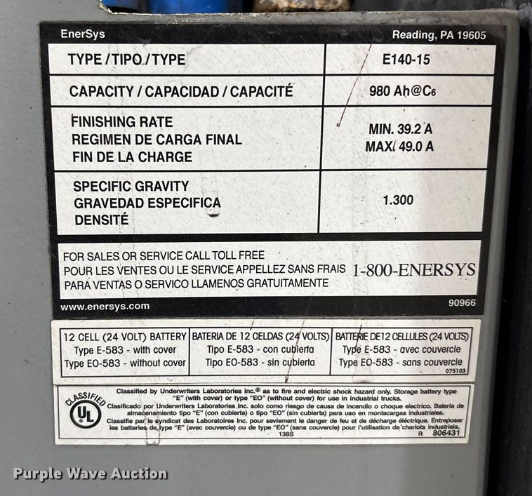 image for item EC8151 2016 Crown SP3520-30 order picker