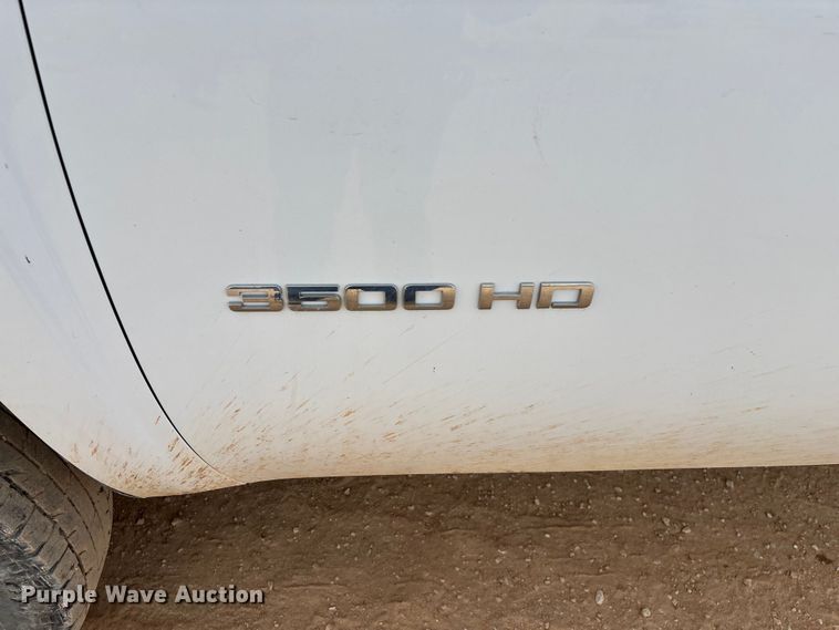 image for item ED2391 2014 Chevrolet Silverado 3500HD Crew Cab utility bed pickup truck