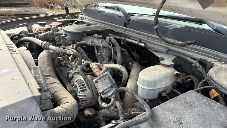 image for item ED2391 2014 Chevrolet Silverado 3500HD Crew Cab utility bed pickup truck