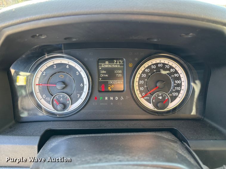 image for item ED2401 2017 RAM 2500 pickup truck