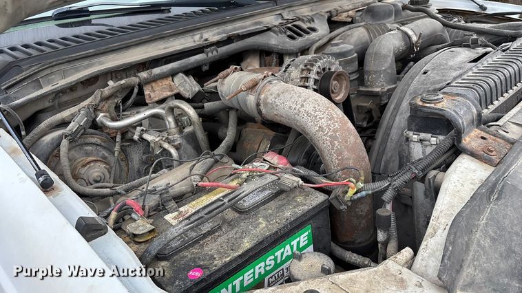 image for item ED2407 2006 Ford F550 XL Super Duty flatbed truck