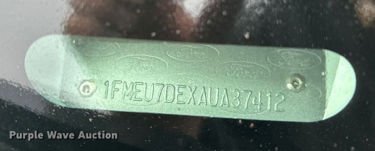 image for item ED2410 2010 Ford Explorer SUV