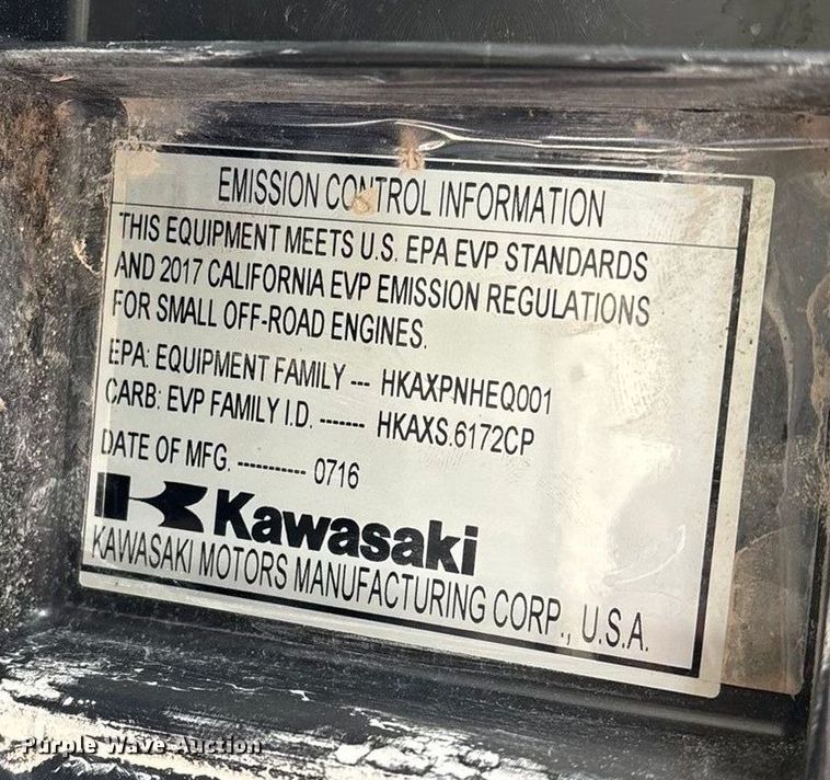 image for item ED2425 2017 Kawasaki Mule 4010 utility vehicle