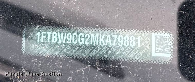 image for item ED2434 2021 Ford Transit 350 van