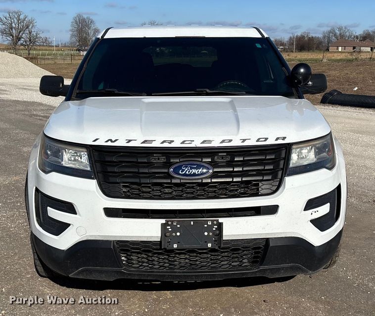 image for item ED2440 2017 Ford Explorer Police Interceptor SUV