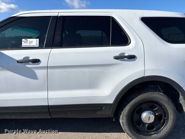 image for item ED2440 2017 Ford Explorer Police Interceptor SUV