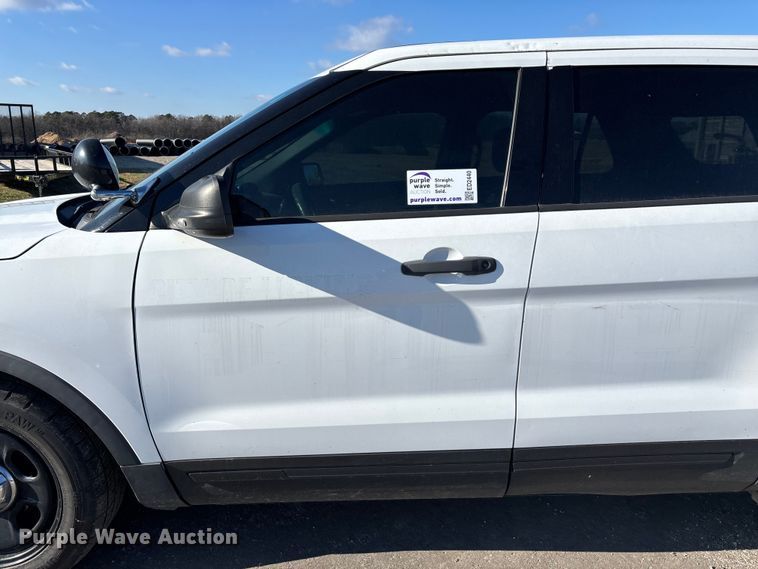 image for item ED2440 2017 Ford Explorer Police Interceptor SUV