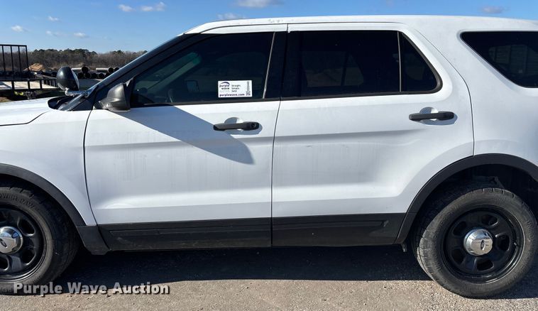 image for item ED2440 2017 Ford Explorer Police Interceptor SUV