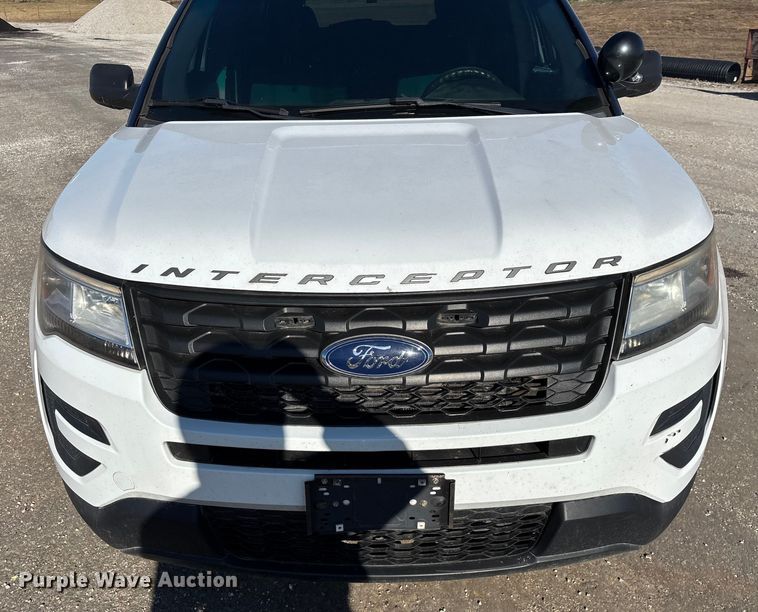 image for item ED2440 2017 Ford Explorer Police Interceptor SUV