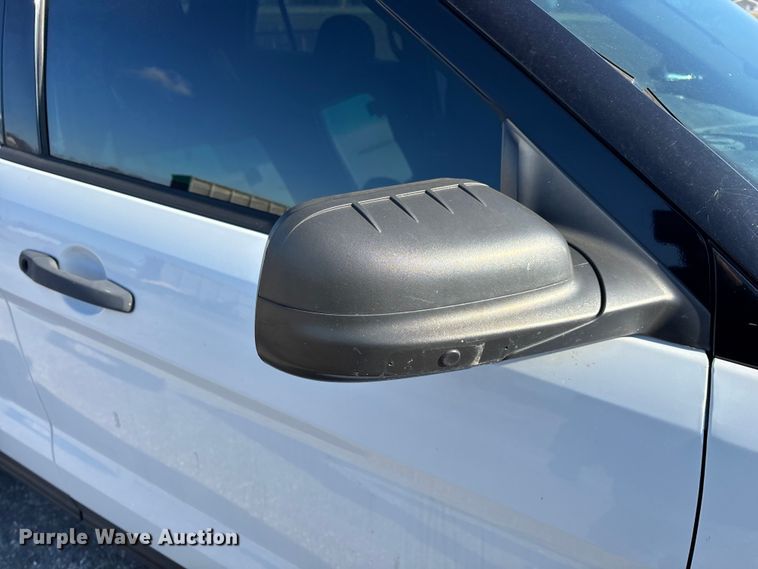 image for item ED2440 2017 Ford Explorer Police Interceptor SUV