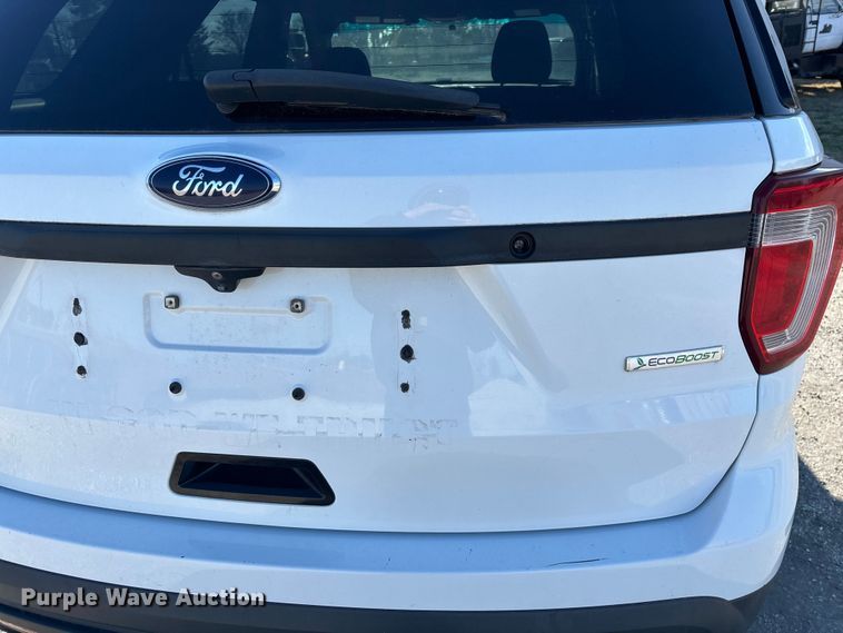 image for item ED2440 2017 Ford Explorer Police Interceptor SUV