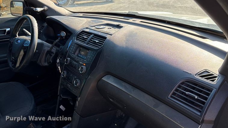 image for item ED2440 2017 Ford Explorer Police Interceptor SUV