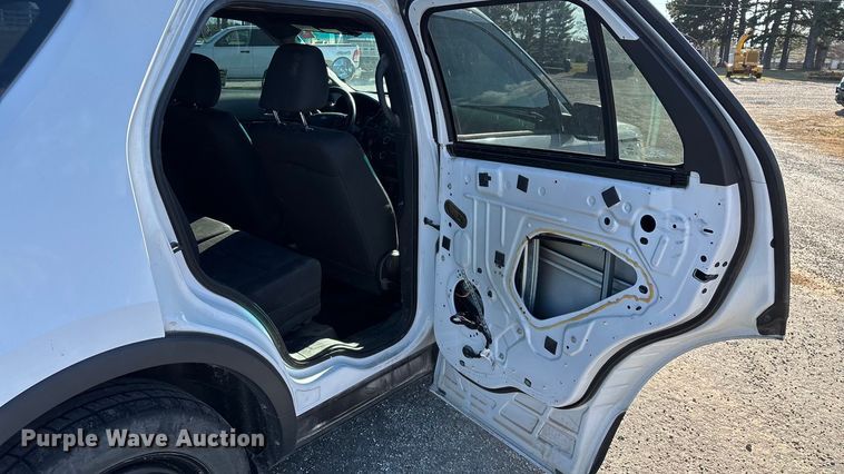 image for item ED2440 2017 Ford Explorer Police Interceptor SUV