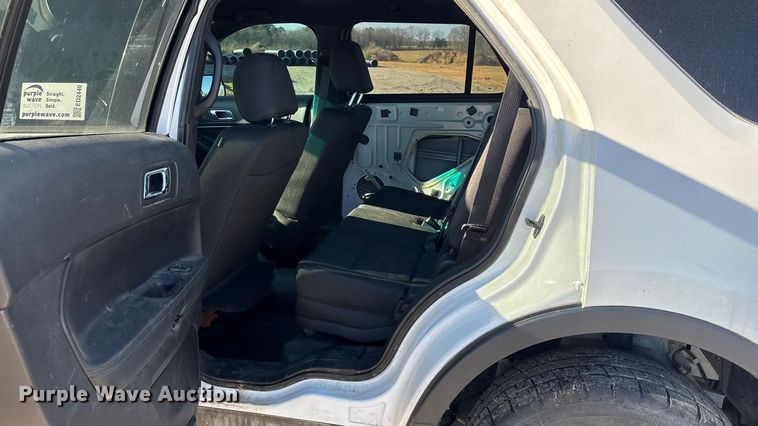 image for item ED2440 2017 Ford Explorer Police Interceptor SUV