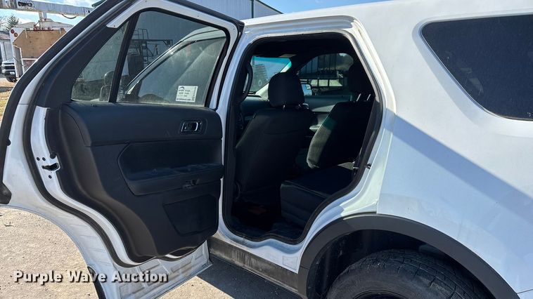 image for item ED2440 2017 Ford Explorer Police Interceptor SUV