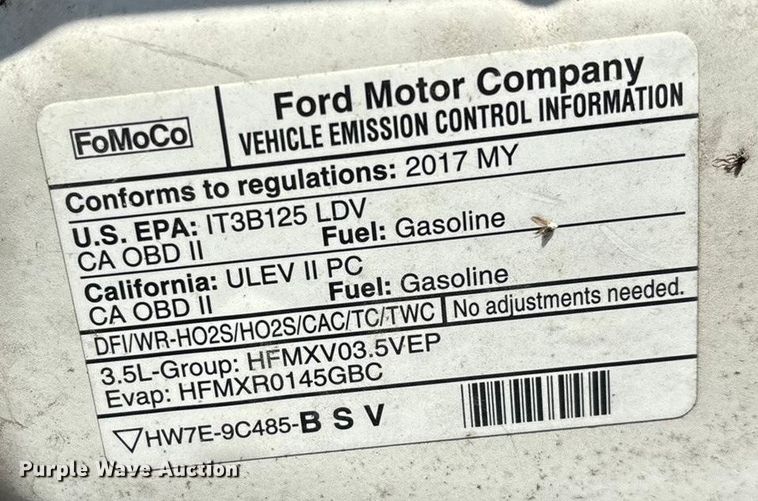 image for item ED2440 2017 Ford Explorer Police Interceptor SUV