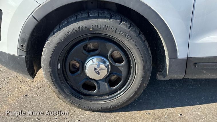 image for item ED2440 2017 Ford Explorer Police Interceptor SUV