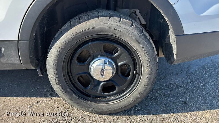 image for item ED2440 2017 Ford Explorer Police Interceptor SUV