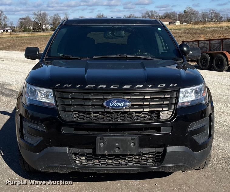 image for item ED2441 2017 Ford Explorer Police SUV