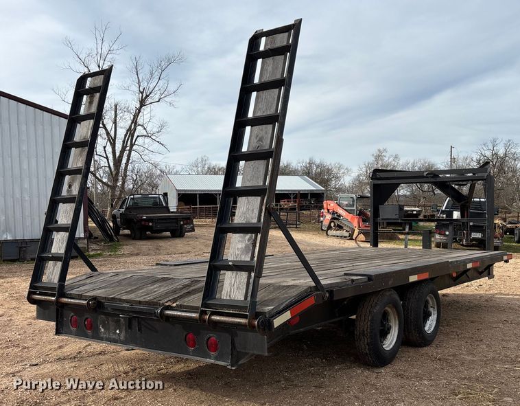 image for item ED2442 1991 Shop Built equipment trailer