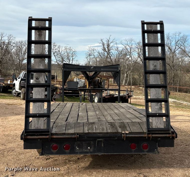 image for item ED2442 1991 Shop Built equipment trailer