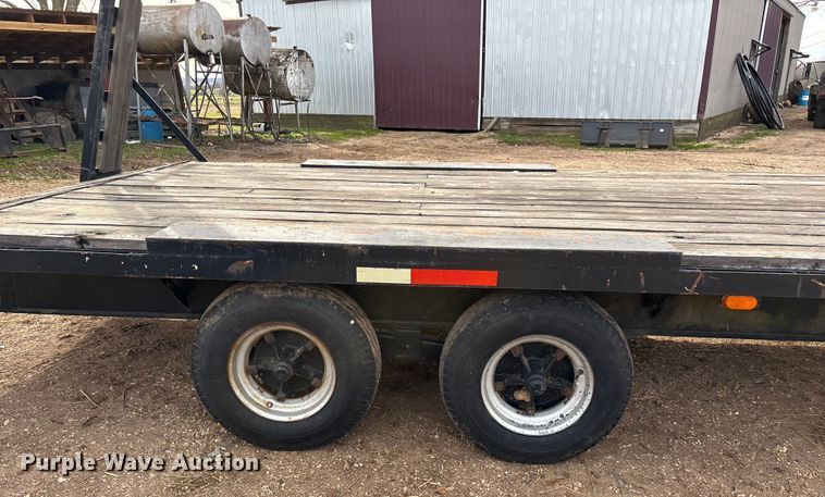 image for item ED2442 1991 Shop Built equipment trailer