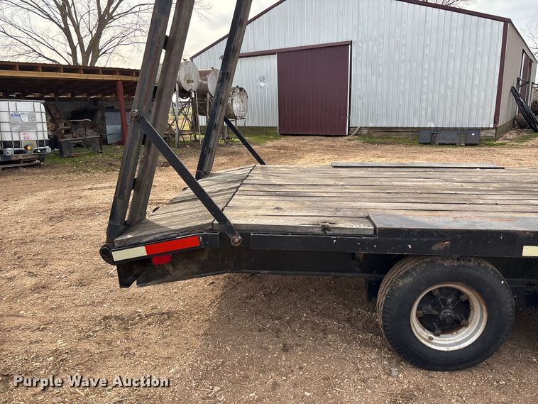 image for item ED2442 1991 Shop Built equipment trailer