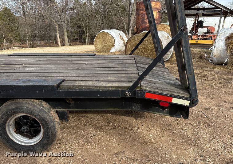 image for item ED2442 1991 Shop Built equipment trailer